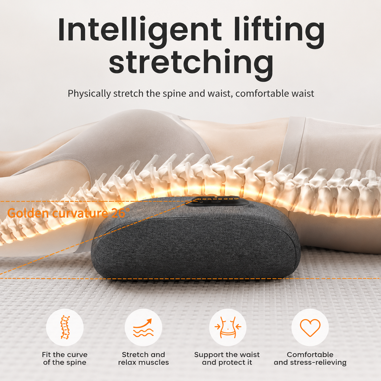 Ergonomic Lumbar Support Pillow