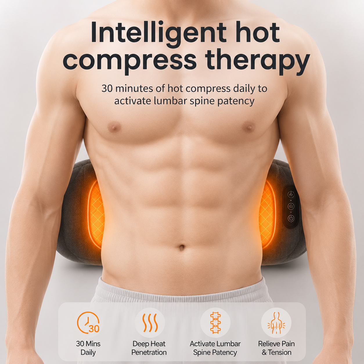 Ergonomic Lumbar Support Pillow